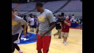 The HoustonRockets do some teaching w NBACares in Taipei NBAGlobalGames NBA