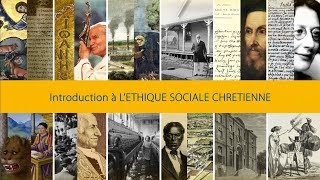 1.1. Formation - Fondements bibliques de l'éthique sociale chrétienne