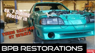 #Buster the junkyard turbo calypso foxbody mustang ep. 7 Dialing buster in and what's next