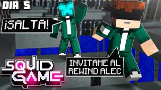 *DIA 5* Squid Game Minecraft Mejores Momentos MarkiLokuras (CASI MUERO)