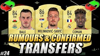 FIFA 21 | CONFIRMED TRANSFERS RUMOURS #24 | SUMMER 2020 | w/ Milinkovic-Savic, Bale & Coman