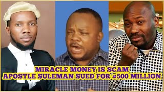 MIRACLE MONEY SCAM: Apostle Suleman sued by YouTuber, Israel Balogun 😱