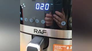 RAF - FRITEZE ME AJER 1600W/8.3L "AIR FRYER" - R.5375 | SHOP MANIA