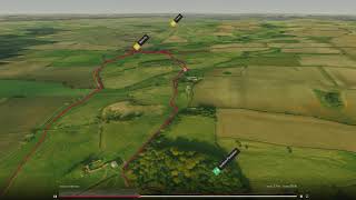 Tealby and Walesby, Lincolnshire Wolds - 3D fly-through