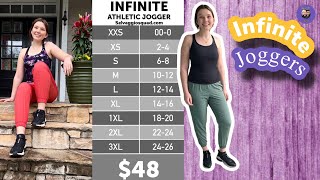 New @lularoe joggers meet Infinite size and fit video