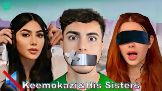 Keemokazi & His Sisters Funny Clips Compilation | New Kareem Hesri & His Sisters TikToks 2024