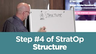 Stage #4 of StratOp - Structure