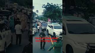 inikah akibat acara di pinggir jalan #shorts