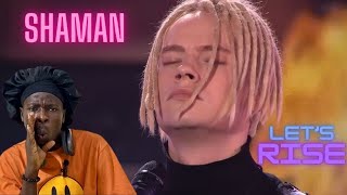 SHAMAN   ВСТАНЕМ «Песни от всей души» lets rise REACTION