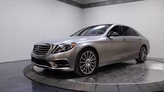 Perfect Auto Collection Akron Ohio Mercedes Benz S550 Indoor Showroom Edit