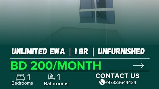 Unlimited EWA | 1 BR | Unfurnished | 200UN