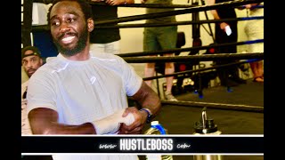 Terence Crawford Full Media Day Workout Highlights Ahead of Errol Spence Jr. Clash