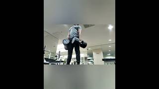 105 LBS DUMBBELL ROMANIAN DEADLIFT  #shorts #bodybuilding #fitness