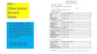 Cambridge Technical in Health and Social Care - Unit 1 - Learning Outcome 4