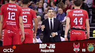 🎙Pablo Pin | Post Jornada 16 Coviran Granada 🆚 Lenovo Tenerife | Liga Endesa