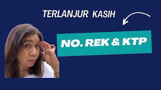 Sudah terlanjur memberikan KTP & No. Rek pada penipu online