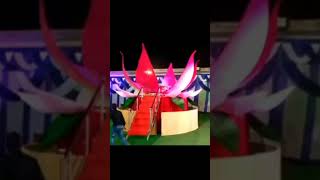 Lotus revolving stage | Pal Revolving stage || #viralvideo