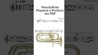 Só Fé Para Eufônio com Playback e Partitura Grátis #euphonium #eufonio