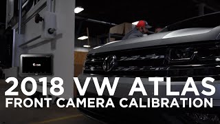 2018 Volkswagen Atlas Front Camera Calibration with a scan tool (G-scan)