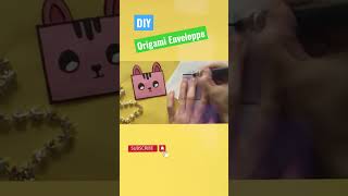 ★ DIY: ORIGAMI ENVELOPPE ★ Paper Crafts Easy #shorts