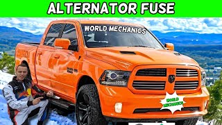 DODGE RAM 1500 2500 3500 ALTERNATOR FUSE 2013 2014 2015 2016 2017 2018