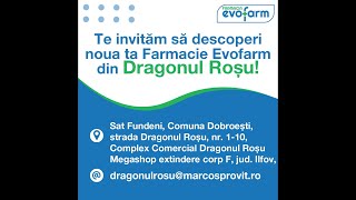 Am deschis o nouă Farmacie Evofarm în Dragonul Roșu😊🎉