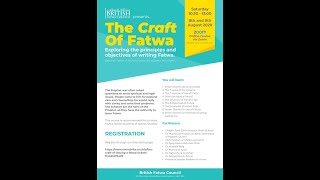 The five objectives of fatwa - Dr Syed Abdul Rahman Shah