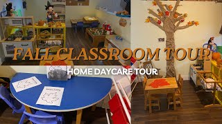 🍁 FALL HOME DAYCARE ROOM TOUR 🍁