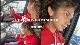 MIRO MI NARIZ POR PRIMERA VES! REACCION DE MI FAMILIA!