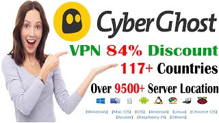 CyberGhost VPN Discount Coupon Code 2023 Up to 84% Off | Best Premium VPN in 2023 #CyberGhost #VPN