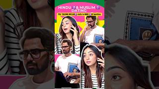 TEACHING MUSLIM ☪️STUFFS TO HINDU🕉️ GF BACKFIRES😂|HINDU|MUSLIM #youtubeshorts #shorts #trending