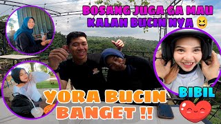 YORA ( YOGA ARA ) PAMER KEMESRAAN DEPAN BOSANG BIBIL !!! GA MAU KALAH BUCIN JUGA DONG !!!