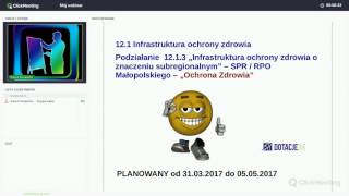 INFRASTRUKTURA OCHRONY ZDROWIA MAŁOPOLSKA WWW.DOT24.EU