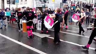 Brussels - Pride 2015. Drum orchestra