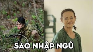 Sao nhập ngũ phiên bản nữ | Mai Ngô, Hương Giang Idol náo loạn sao nhập ngũ