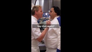 Gordon Ramsay CONFRONTS AMATEUR COOK?! #shorts #gordonramsay