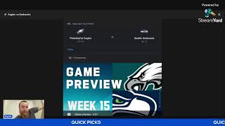 NFL Week 15 Kickoff Show *LIVE*