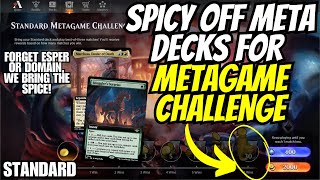 Standard Metagame Challenge | Best Rogue Off-Meta Decks | MTG Arena #mtg