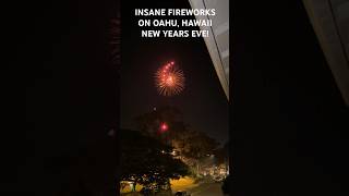 INSANE FIREWORKS ON THE ISLAND OF OAHU, HAWAII! NEW YEARS EVE 2023! (MUST WATCH TO SEE WHAT HAPPENS)