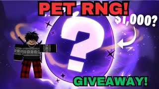 (🔴LIVE) Pet RNG Is Releasing TODAY??!! | Giveaways + MORE!