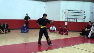 Victor performing the kata Chun Gi at the OKA Core Strong Tournament 2015