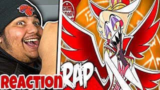 LUCIFER MORNINGSTAR RAP SONG | "WHO THE HELL I AM" | Cam Steady (Hazbin Hotel) (REACTION)