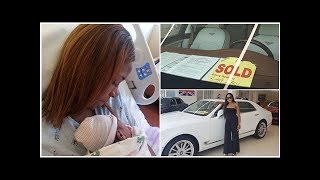 Linda Ikeji buys son brand new N120m Bentley in Atlanta (video, photos)