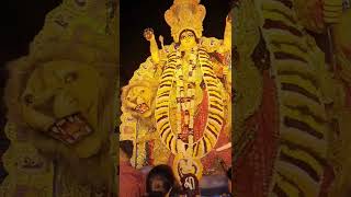 FAMOUS KOLKATA CHOUDHURY LANE JAGADHATRI PUJO BISHORJON PROCESSION  BEAUTIFUL IDOL