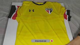 Camisa São Paulo III 16/17 - Under Armour  - Amarelo e Preto