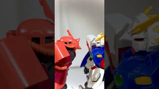 Zaku ain’t risking his life #stopmotion#gundam#zaku#comedy#funny#mech