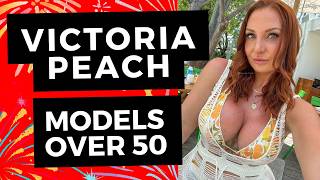 Victoria Peach ❤️‍🔥 Model Over 50 🖤 Biography and Wiki