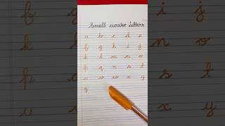 How to write English cursive letters a to z |how to write alphabets #learningletters #englishwriting