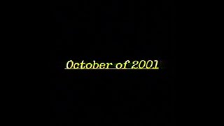 an day in october 2001