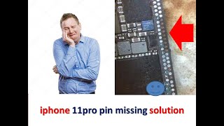 iphone 11pro pin missing solution / iphone 11 pro top speaker not working / Noor Telecom